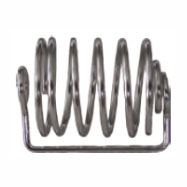 Spiral Capsule Sinker, 316 SS, .885” (22.5mm) L × .575” (14.6mm) W capacity, 8.5 coils DLHCAPWHTXS