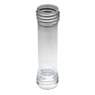 100mL Glass Inner Sample Tube with threaded ends, Clear DLHGLAIST01