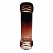 100mL Glass Inner Sample Tube with threaded ends, Amber DLHGLAISTAV